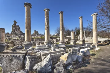 Photo sur Plexiglas Rudnes Roman ruins in Aphrodisias, Geyre, Caria, Turkey