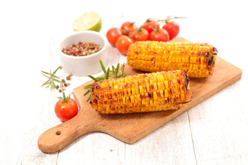 grilled corn