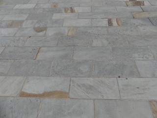 Horizontal Stone Path