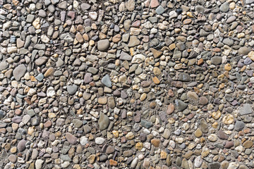 Wand aus Steinen