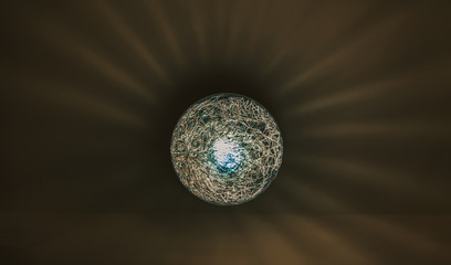 abstract sphere background