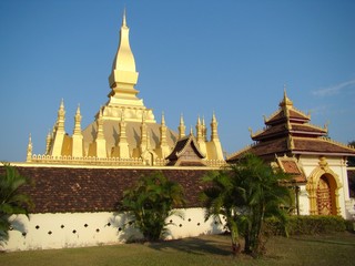 Fototapeta na wymiar That Luang, Laos