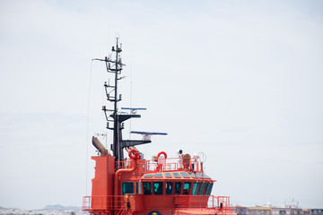 The rescue ship of the Spanish Civil Service