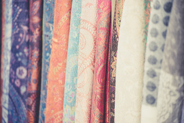 The assortment of the textile