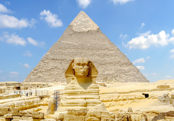 Fototapeta na wymiar The Great Sphinx of Giza. Egypt