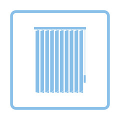 Office vertical blinds icon