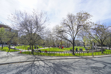 Dupond Circle in Washington - WASHINGTON DC - COLUMBIA - APRIL 7, 2017