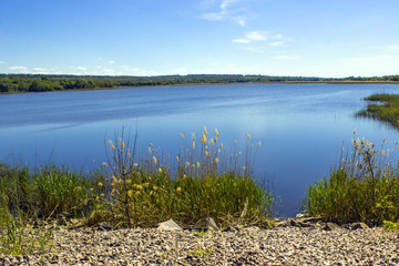 Bigger lake from the shore