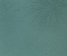 Green Fabric with Patches
