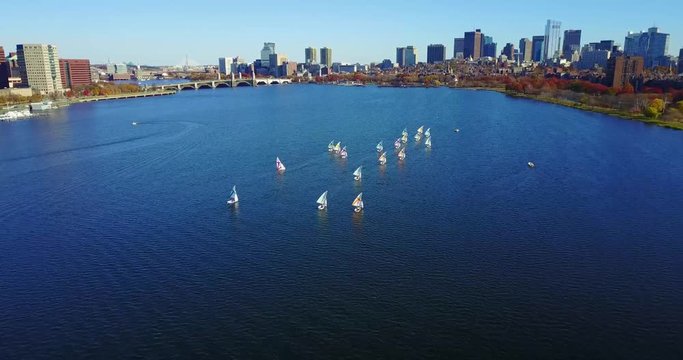 Charles River and Zakim Bridge