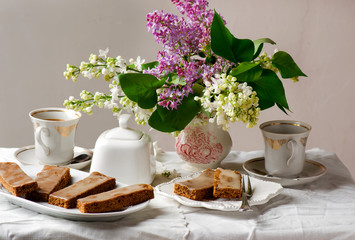 frosted coffee fingers.style vintage