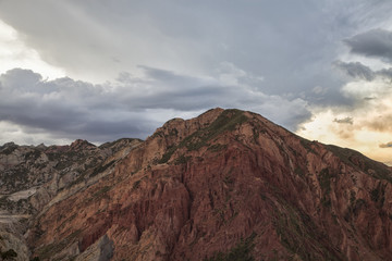 Mountains around La Paz, Bolivia