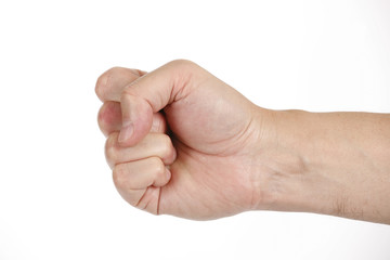 Male human hand gestures, yoga mudras.
