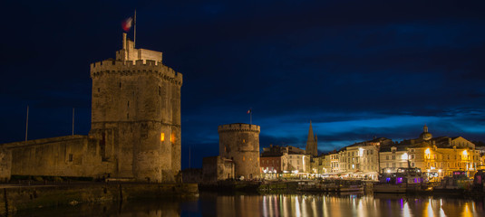 La Rochelle de nuit