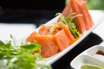 Salmon Sashimi