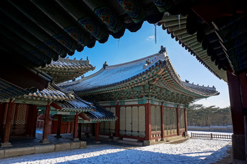 Palace in Seoul City, South Korea