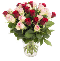 Obraz premium Bukiet pięknych róż