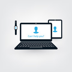Can I Help You? - AI, Voice Assistant Concept Design, Speech Driven User Interface on All Devices