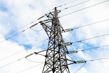 tower of electric power transmission line