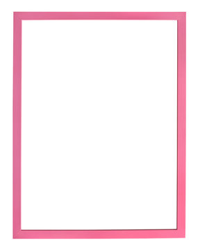 vertical modern pink picture frame