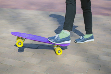 Nice Sunny day for skateboarding,