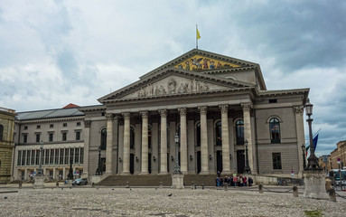 Fototapeta na wymiar Munich Opera House, Germany