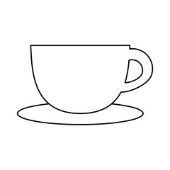 coffee cup isolated icon vector illustration design