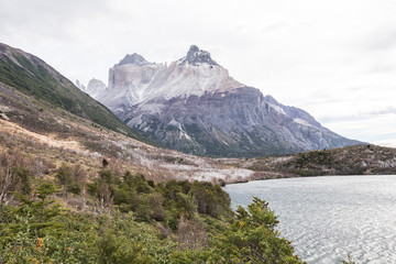 French Valley Panorama at Torres del Paine National Park in Chile