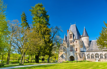 Javarzay Castle in Chef-Boutonne - Deux-Sevres, France
