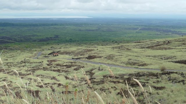 Landscape from Masaya vulcano