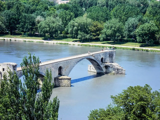 Frankreich - Brücke von Avignon