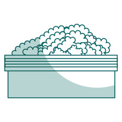 park bush isolated icon vector illustration design