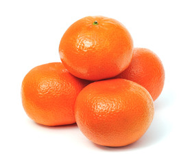 Mandarins  Isolated