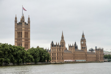 Fototapeta na wymiar Großbritannien - London - Houses of Parliament