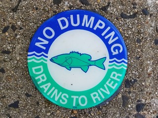 no dumping sign