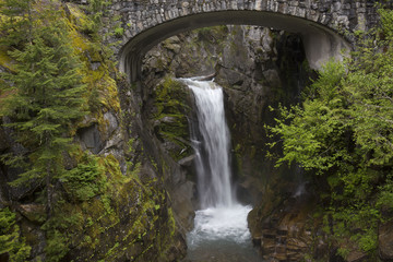 Fototapeta na wymiar Christine Falls, Rainier National Park, Washington State