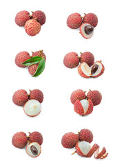 collection of lychee images