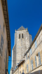 The Royal Abbey Notre-Dame of Celles-sur-Belle in France