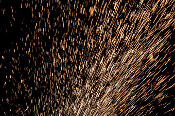 Sparks from Welding