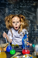 big explosion in laboratory