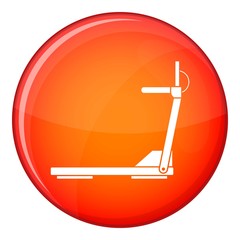 Kettlebell icon, flat style