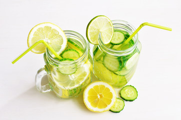 detox citrus cucumber water