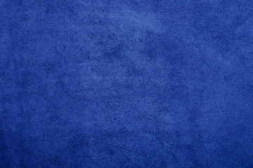 blue chamois texture, fluffy and soft background.