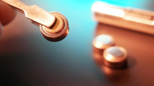 Close up of a lithium ion battery
