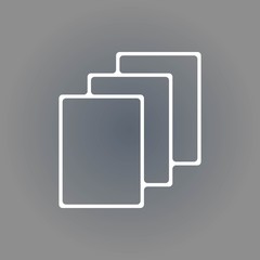 file icon stock vector illustration flat design