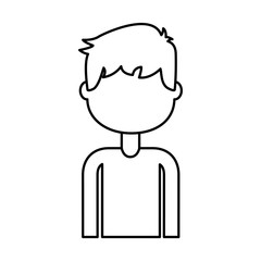 isolated handsome icon boy vector illustration graphic illustration