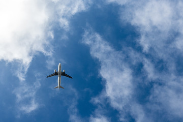 Avion vue du dessous