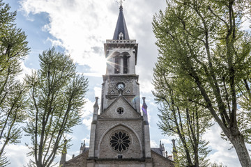 Fototapeta na wymiar Eglise Catholique St-Cosme, Chalon-sur-Saône, France
