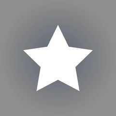 star icon stock vector illustration flat design