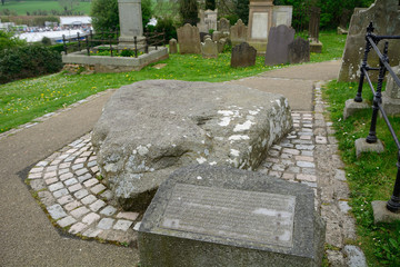 St. Patrick's tomb, Downpatrick, Northern Ireland © nyiragongo